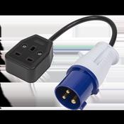 Trailing Socket &amp;amp; Cable Set 16A/13A image