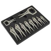 Locking Pliers Set 10pc image