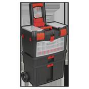 Mobile Toolbox with Tote Tray &amp;amp; Removable Assortment Box image