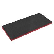 Easy Peel Shadow Foam(R) 1200 x 550 x 50mm - Red/Black