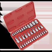 TRX-Star* Socket &amp;amp; Security Socket Bit Set 1/4", 3/8" &amp;amp; 1/2"Sq Drive 38pc image
