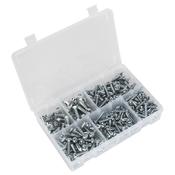 Countersunk &amp;amp; Pan Head Pozi Machine Screw Assortment M5-M8 264pc image