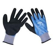 Waterproof Latex Gloves, X-Large - Pair image