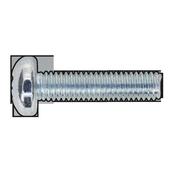Zinc Plated Pan Head Pozi Machine Screw M6 x 25mm, DIN 7985Z - Pack of 50 image