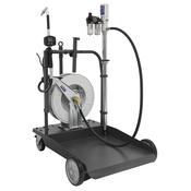 Air Operated Oil Dispensing System with 10m Retractable Hose Reel image