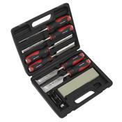 Hammer-Thru Wood Chisel Set 8pc image