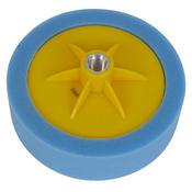 150 x 50mm Buffing &amp;amp; Polishing Foam Head 5/8"UNC - Blue/Medium image