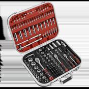 Socket Set 1/4", 3/8" &amp;amp; 1/2"Sq Drive 172pc image