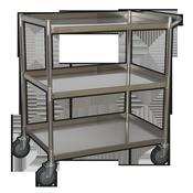Stainless Steel Workshop Trolley 3-Level image