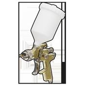Gold Series Gravity Feed Spray Gun 1.4mm Set-Up image