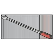 Extra-Long Ratchet Wrench 1/2"Sq Drive 600mm image