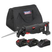SV20 Series Brushless Cordless Reciprocating Saw 20V 4Ah Kit - 2 Batteries image
