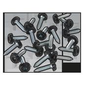 Numberplate Screw with Plastic Enclosed Head 4.8 x 24mm, Black - Pack of 50 image