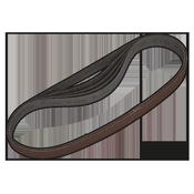 25 x 762mm Sanding Belt 120Grit - Pack of 5 image