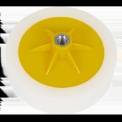 150 x 50mm Buffing &amp;amp; Polishing Foam Head M14 x 2mm - White/Dense image