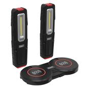 Inspection Light (x2) with Double Wireless Charging Base 5W COB &amp;amp; 1W SMD LED image