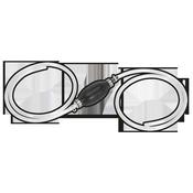 Emergency Fuel Transfer Syphon Pump for Petrol/Diesel/Water/Low Viscosity Fluids with 2m Hose image