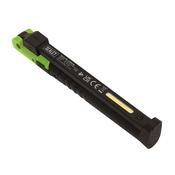 Rechargeable Slim Folding Pocket Light 2 COB &amp;amp; 1 SMD LED - Green image