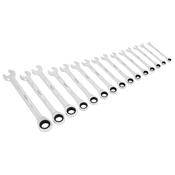 Siegen Combination Ratchet Spanner Set 15pc image