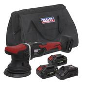 SV20 Series 125mm Cordless Orbital Polisher Kit 20V 4Ah - 2 Batteries image