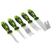 Door Panel &amp;amp; Trim Clip Removal Tool Set 5pc image
