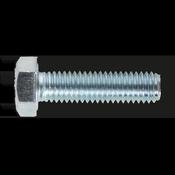 8.8 Zinc Plated HT Setscrew M8 x 30mm, DIN 933 - Pack of 50 image