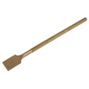 Non-Sparking Scraper with Long Handle 75 x 705mm