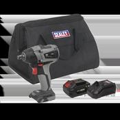 SV20 Series 1/2"Sq Drive Brushless Cordless Impact Wrench Kit 20V 4Ah image