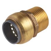 SharkBite(R) Brass Straight Adaptor 15mm x 1/2"BSPT image