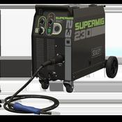 Professional Gas/Gasless MIG Welder with Binzel(R) Euro Torch 230A 230V image