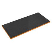 Easy Peel Shadow Foam(R) 1200 x 550 x 30mm - Orange/Black