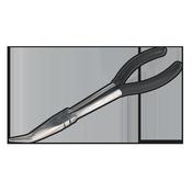 Siegen 45 deg Angle Needle Nose Pliers 275mm image