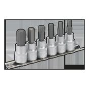Hex Key Socket Bit Set 3/8"Sq Drive 6pc image