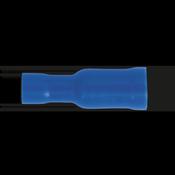 Female Socket Terminal 5mm, Blue - Pack of 100