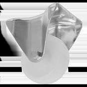 80mm Castor Wheel with Fixed Plate image