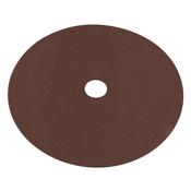 175mm Fibre Backed Sanding Disc 120Grit - Pack of 25 image