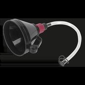Valved Flexible Spout Funnel with Filter 160mm