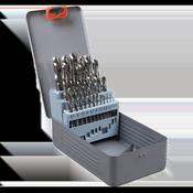 Left-Hand Spiral Drill Bit Set 25pc image