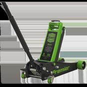 Low Profile Trolley Jack with Rocket Lift 4 Tonne - Green image