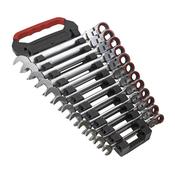 Platinum Flexi-Head Ratchet Combination Spanner Set 12pc image