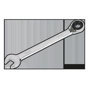 Reversible Combination Ratchet Spanner 17mm image