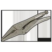 Siegen Long Nose Locking Pliers 225mm image