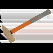 Non-Sparking Cross Pein Engineer's Hammer 1.1lb image