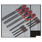 Engineer's &amp;amp; Needle File Set 10pc image