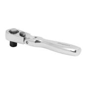 Siegen Micro Flexi-Head Ratchet Wrench 1/4"Sq Drive image