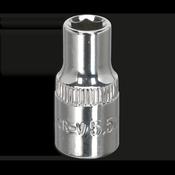 Fully Polished Socket 1/4"Sq Drive 5.5mm image