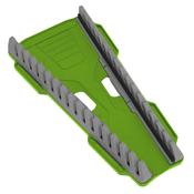Reversible Spanner Rack 16pc - Hi-Vis Green image