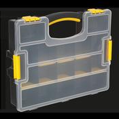 Stackable Parts Storage Case with Removable Compartments image