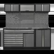 Superline PRO(R) Storage System with Stainless Steel Worktop 2.04m