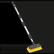Large Angled Flo-Thru Brush with 1.7m Telescopic Handle image